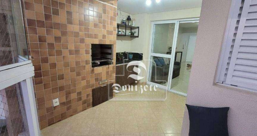 Apartamento com 3 dormitórios à venda, 90 m² por R$ 729.000,00 - Vila Pires - Santo André/SP
