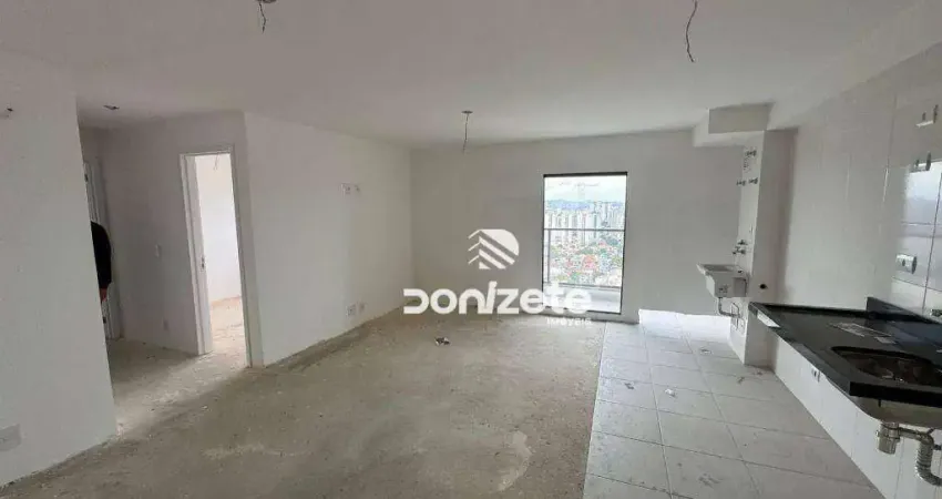 Apartamento com 2 dormitórios à venda, 67 m² por r$ 750.000,00 - vila assunção - santo andré/sp
