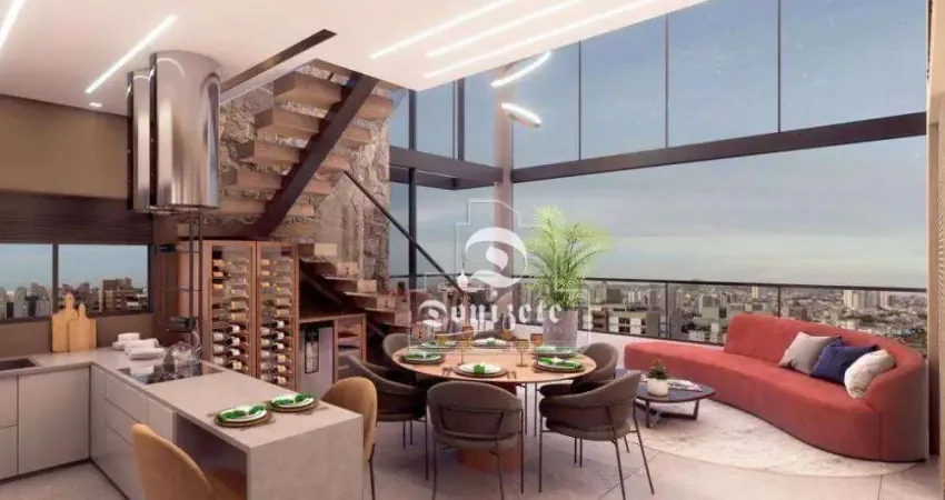 Apartamento com 3 dormitórios à venda, 152 m² por R$ 2.230.000,00 - Jardim - Santo André/SP