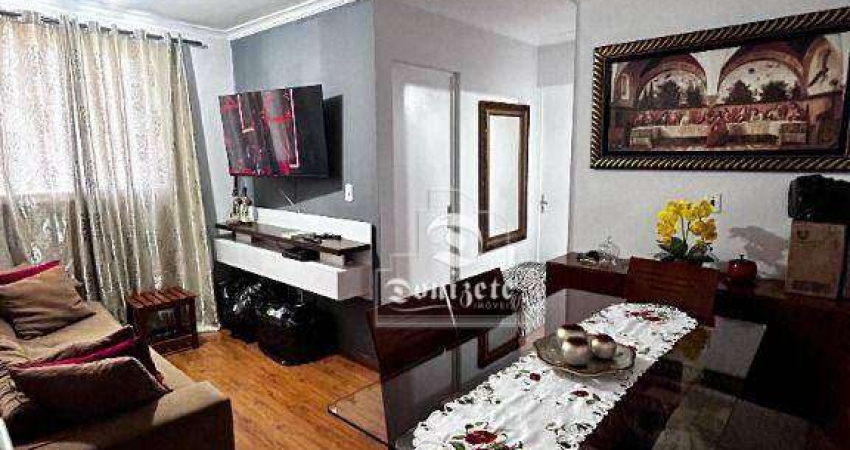 Apartamento com 2 dormitórios à venda, 43 m² por R$ 234.999,90 - Vila Bela Vista - Santo André/SP