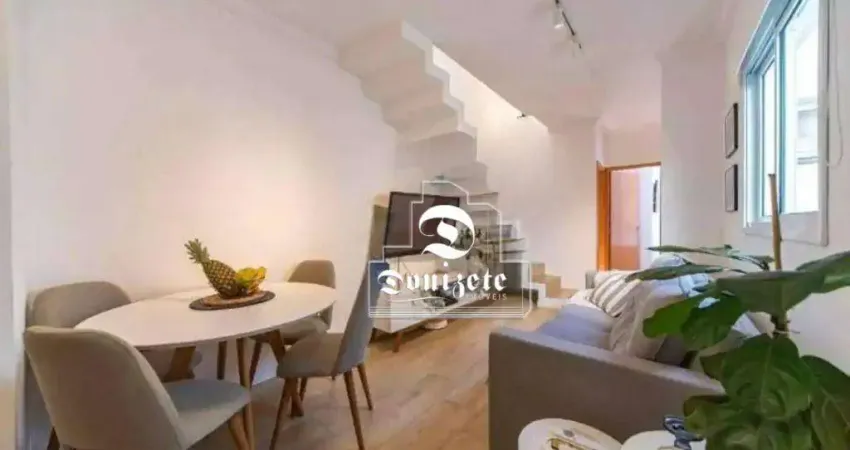 Cobertura com 2 dormitórios à venda, 100 m² por R$ 500.000,00 - Vila Eldízia - Santo André/SP