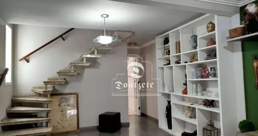 Sobrado com 3 dormitórios à venda, 177 m² por R$ 750.000,00 - Jardim Jamaica - Santo André/SP