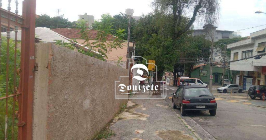 Terreno à venda, 303 m² por R$ 3.500.000,00 - Jardim Bela Vista - Santo André/SP