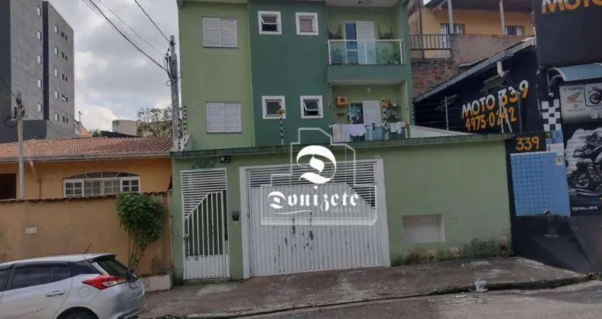 Cobertura com 2 dormitórios à venda, 110 m² por R$ 440.000,00 - Parque das Nações - Santo André/SP