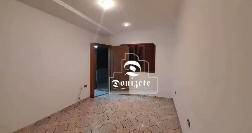 Casa com 2 dormitórios para alugar, 98 m² por R$ 2.815,00/mês - Vila Bastos - Santo André/SP