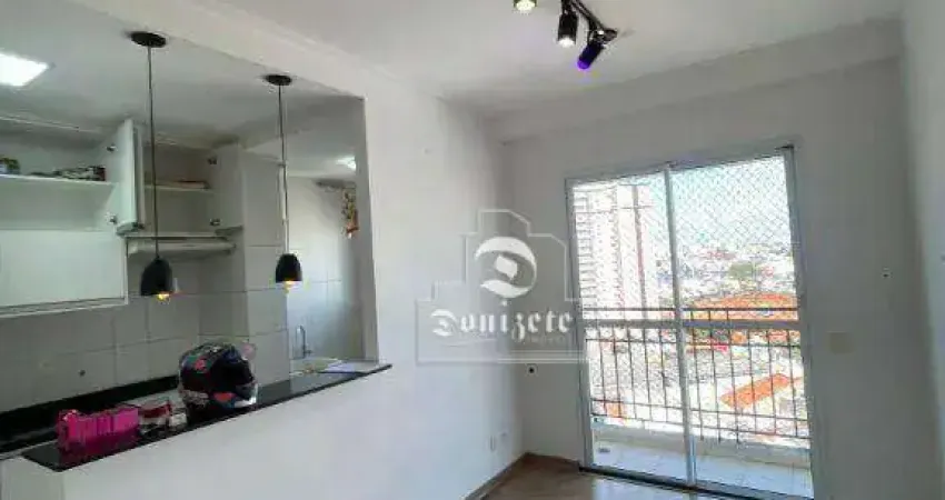 Apartamento com 2 dormitórios, 52 m² - venda por R$ 450.000,00 ou aluguel por R$ 2.849,00/mês - Campestre - Santo André/SP