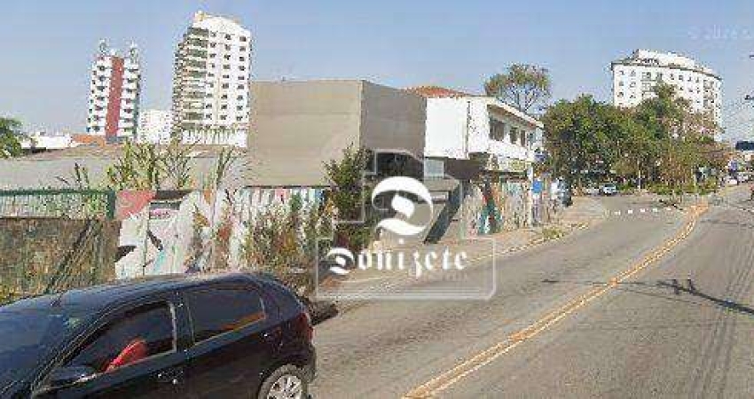 Terreno à venda, 210 m² por R$ 1.700.000,00 - Vila Gilda - Santo André/SP