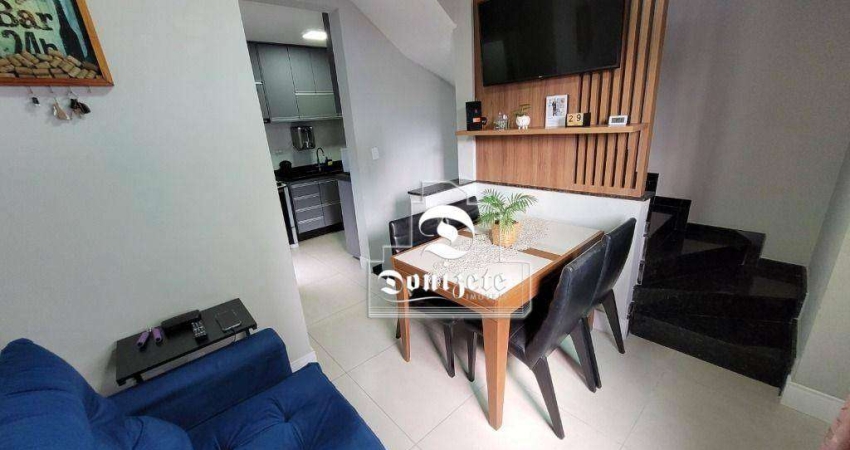 Sobrado com 2 dormitórios à venda, 80 m² por R$ 460.000,00 - Vila Alzira - Santo André/SP