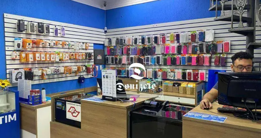 Revenda de celulares, acessórios, manutenção confinado em Santo André