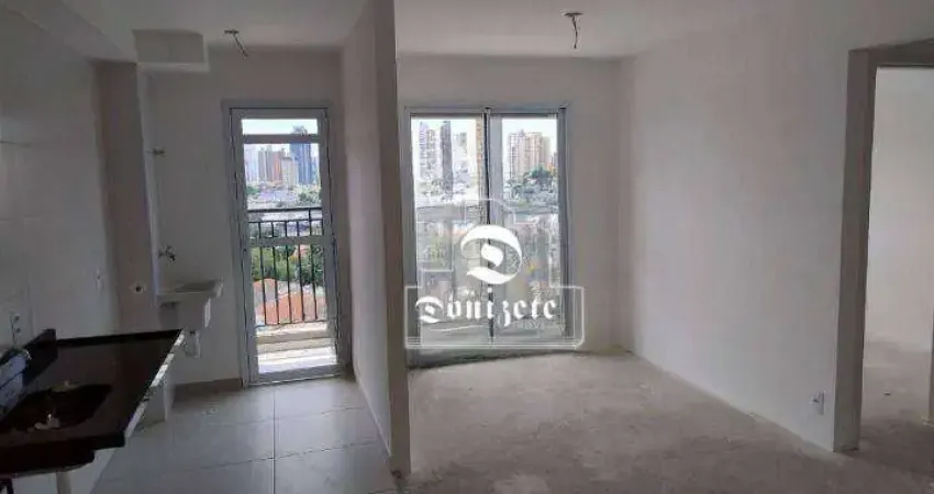 Apartamento com 2 dormitórios à venda, 46 m² por R$ 400.000,00 - Campestre - Santo André/SP