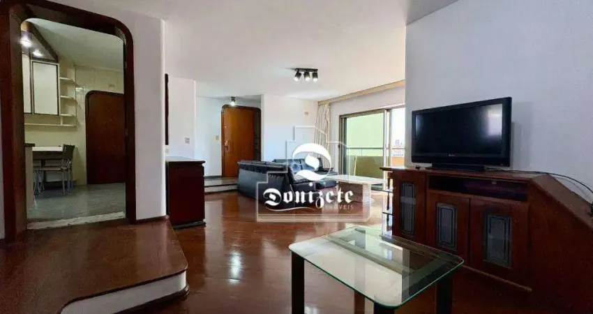 Apartamento com 3 dormitórios, 130 m² - venda por R$ 850.000,00 ou aluguel por R$ 5.970,00/mês - Vila Assunção - Santo André/SP