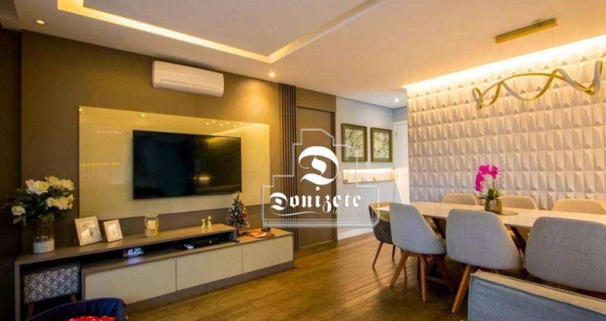 Apartamento com 3 dormitórios à venda, 103 m² por R$ 1.450.000,00 - Centro - Santo André/SP