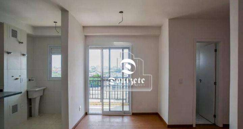 Apartamento com 2 dormitórios à venda, 54 m² por R$ 409.000,00 - Utinga - Santo André/SP