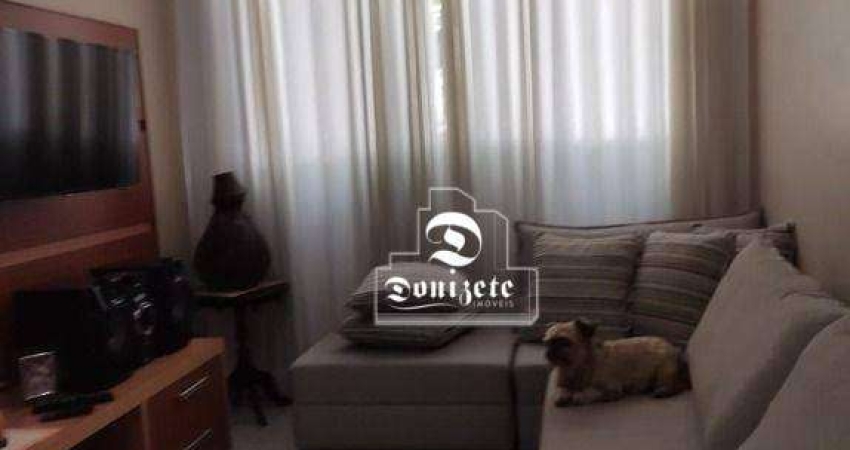 Apartamento com 2 dormitórios à venda, 60 m² por R$ 280.000,00 - Vila Tibiriçá - Santo André/SP