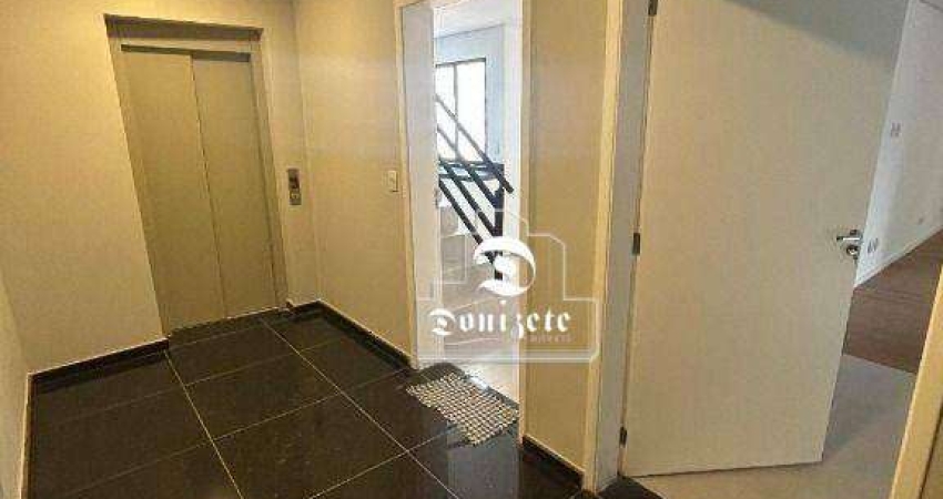 Cobertura com 2 dormitórios, 102 m² - venda por R$ 649.999,99 ou aluguel por R$ 4.616,67/mês - Vila Valparaíso - Santo André/SP