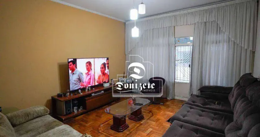 Sobrado com 3 dormitórios à venda, 240 m² por R$ 719.900,00 - Vila Homero Thon - Santo André/SP