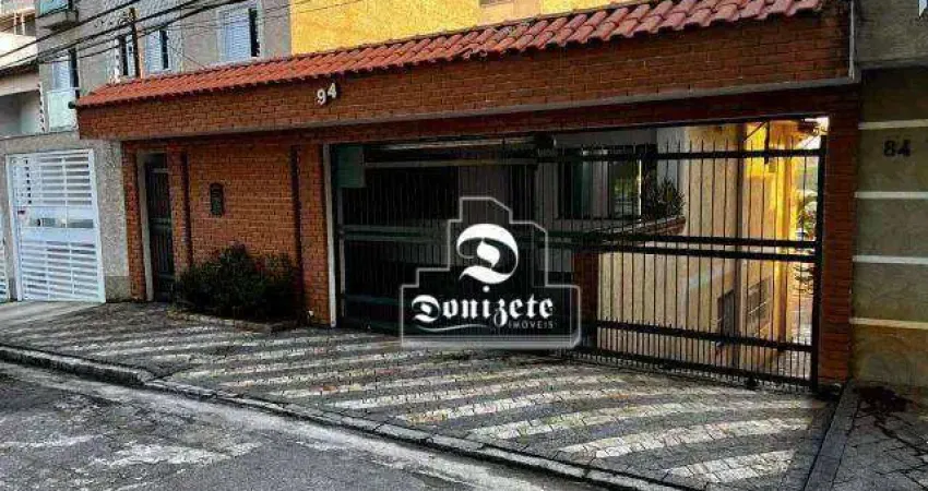 Sobrado com 4 dormitórios à venda, 205 m² por R$ 900.000,00 - Vila Curuçá - Santo André/SP