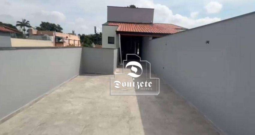 Cobertura com 2 dormitórios à venda, 110 m² por R$ 605.000,00 - Vila Alice - Santo André/SP