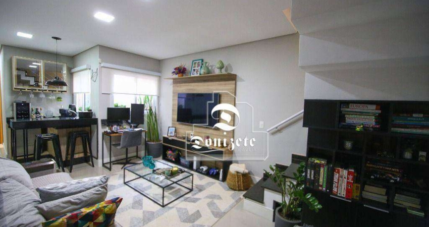 Cobertura com 2 dormitórios à venda, 104 m² por R$ 700.000,00 - Jardim Paraíso - Santo André/SP