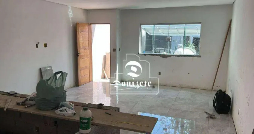 Casa com 3 dormitórios à venda, 90 m² por R$ 700.000,00 - Vila Pires - Santo André/SP