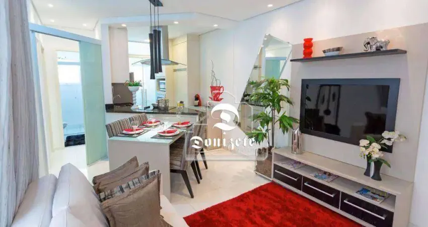 Apartamento com 2 dormitórios à venda, 55 m² por R$ 500.000,00 - Jardim Olavo Bilac - São Bernardo do Campo/SP