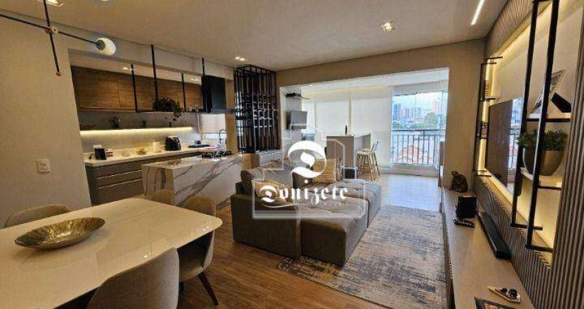 Apartamento com 3 dormitórios à venda, 103 m² por R$ 1.470.000,00 - Vila Assunção - Santo André/SP