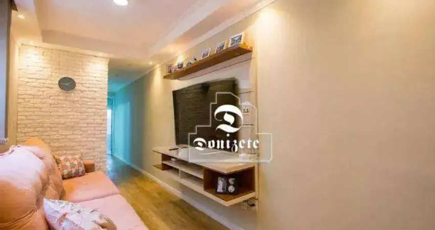 Apartamento com 2 dormitórios à venda, 92 m² por R$ 535.000,00 - Campestre - Santo André/SP
