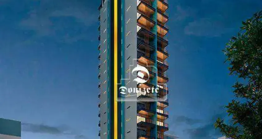 Apartamento com 1 dormitório à venda, 30 m² por R$ 409.000,00 - Jardim - Santo André/SP
