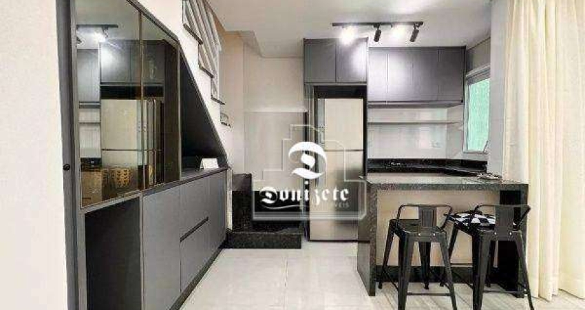 Cobertura com 3 dormitórios à venda, 120 m² por R$ 880.000,00 - Campestre - Santo André/SP