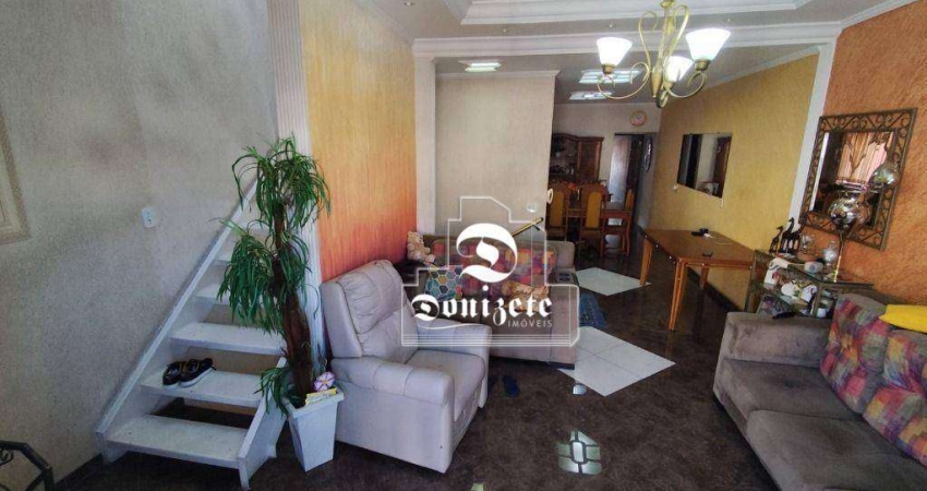 Cobertura com 3 dormitórios à venda, 200 m² por R$ 750.000,00 - Vila Camilópolis - Santo André/SP