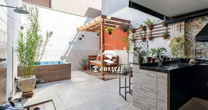 Sobrado com 3 dormitórios à venda, 211 m² por R$ 1.400.000,00 - Vila Assunção - Santo André/SP
