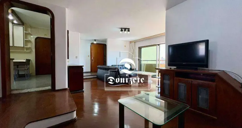 Apartamento com 3 dormitórios, 130 m² - venda por R$ 850.000,00 ou aluguel por R$ 5.970,00/mês - Vila Assunção - Santo André/SP
