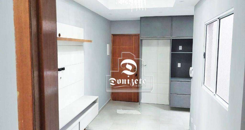 Cobertura com 2 dormitórios à venda, 88 m² por R$ 389.000,00 - Vila Alice - Santo André/SP