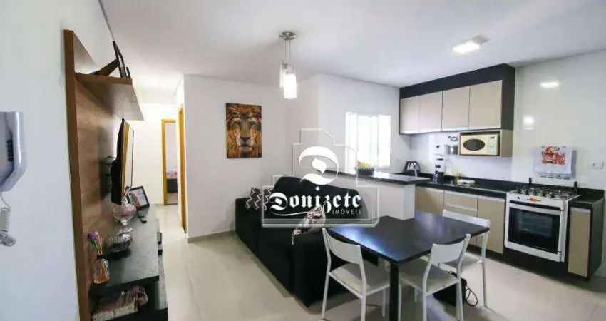 Cobertura com 2 dormitórios à venda, 110 m² por R$ 655.000,00 - Vila Gilda - Santo André/SP