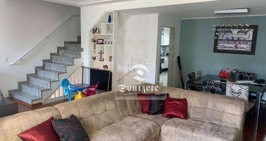 Sobrado com 3 dormitórios, 244 m² - venda por R$ 1.069.000,00 ou aluguel por R$ 5.742,05/mês - Campestre - Santo André/SP