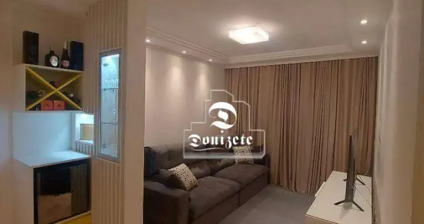 Apartamento com 3 dormitórios à venda, 97 m² por R$ 1.058.000,00 - Vila Bastos - Santo André/SP