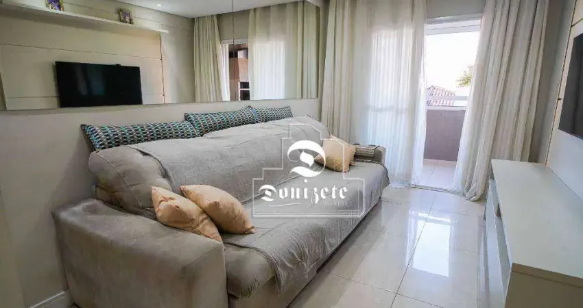 Apartamento com 3 dormitórios à venda, 90 m² por R$ 850.000,00 - Jardim Bela Vista - Santo André/SP