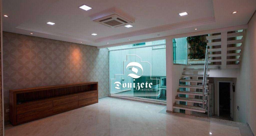 Sobrado com 4 dormitórios à venda, 205 m² por R$ 1.850.000,00 - Vila Assunção - Santo André/SP