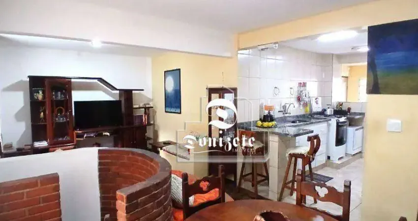 Apartamento com 3 dormitórios à venda, 88 m² por R$ 300.000,00 - Vila Guiomar - Santo André/SP