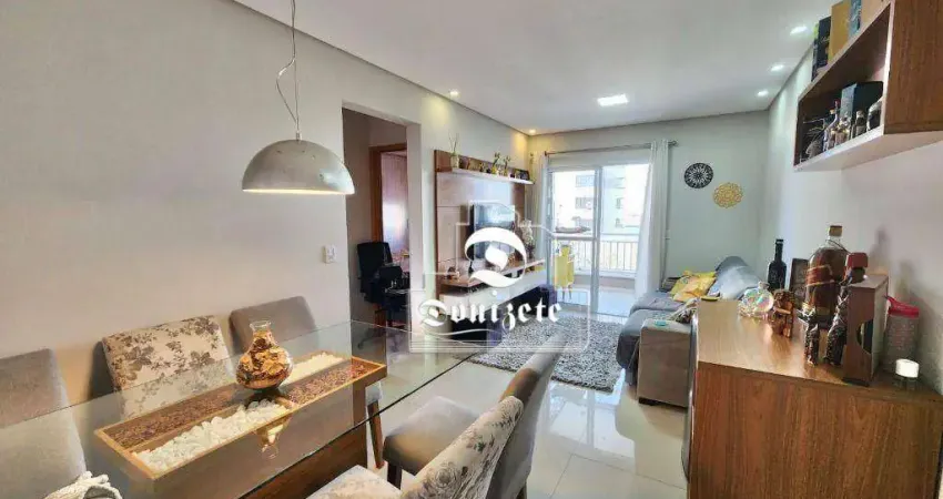 Apartamento com 2 dormitórios à venda, 63 m² por R$ 589.999,99 - Campestre - Santo André/SP
