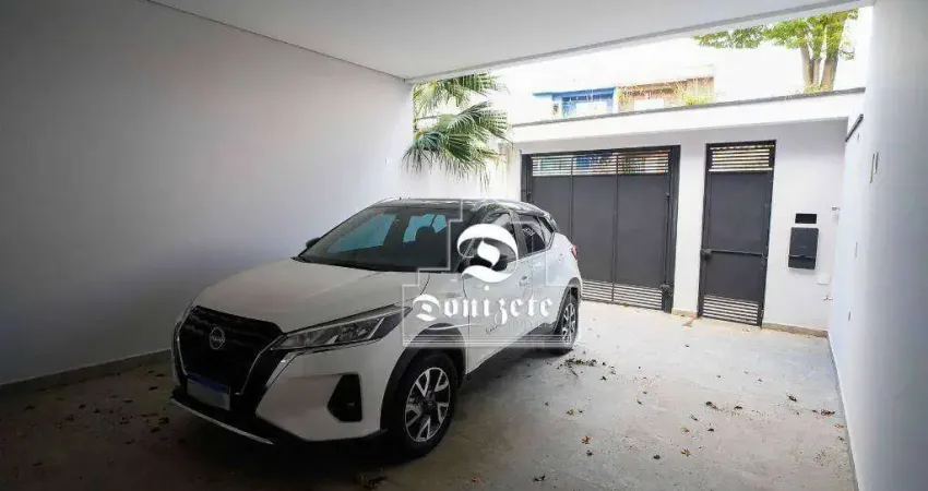 Sobrado com 3 dormitórios à venda, 190 m² por R$ 1.500.000,00 - Vila Guiomar - Santo André/SP