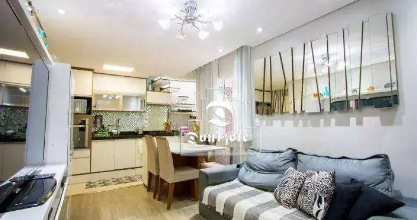 Cobertura com 2 dormitórios à venda, 88 m² por R$ 495.000,00 - Vila Assunção - Santo André/SP