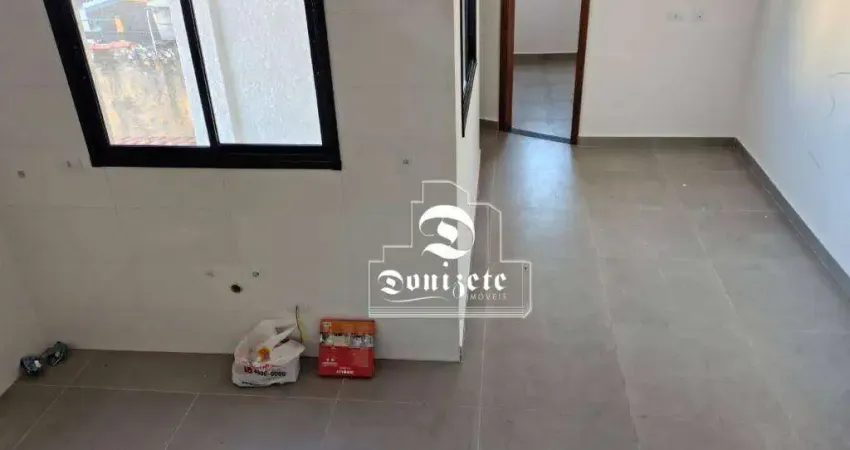 Cobertura com 2 dormitórios para alugar, 102 m² por R$ 2.601,00/mês - Vila América - Santo André/SP