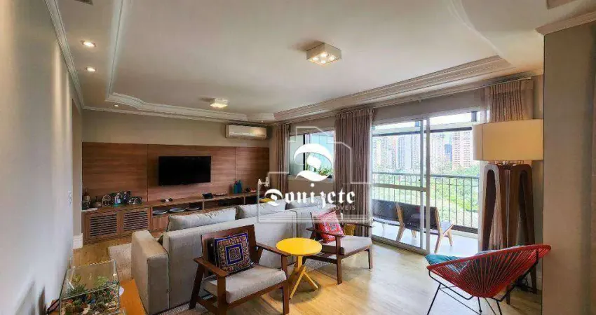 Apartamento com 4 dormitórios à venda, 169 m² por R$ 2.400.000,00 - Jardim - Santo André/SP