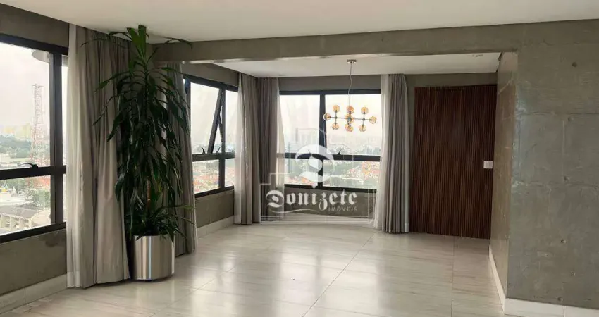 Apartamento com 3 dormitórios à venda, 190 m² por R$ 3.200.000,00 - Jardim - Santo André/SP
