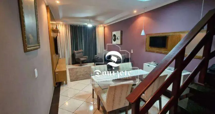 Sobrado com 3 dormitórios à venda, 149 m² por R$ 668.000,00 - Vila Helena - Santo André/SP