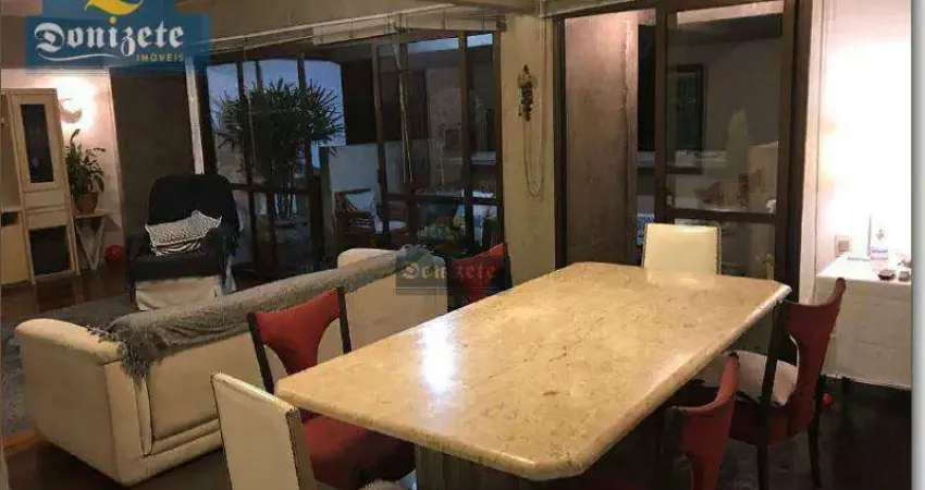 Apartamento com 3 dormitórios à venda, 180 m² por R$ 1.490.000,00 - Jardim - Santo André/SP