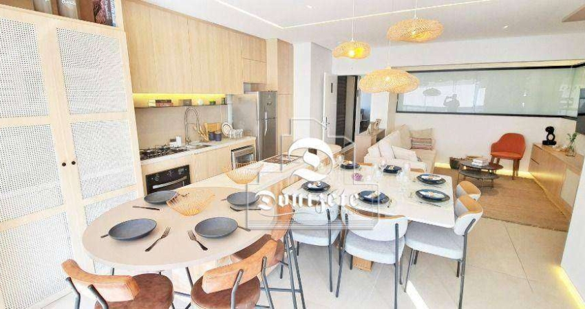 Apartamento com 3 dormitórios à venda, 80 m² por R$ 879.900,00 - Vila Floresta - Santo André/SP