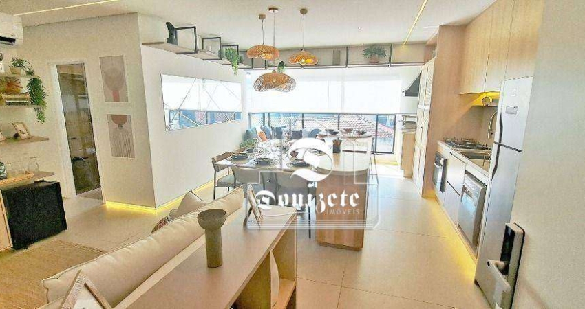 Apartamento com 3 dormitórios à venda, 80 m² por R$ 878.999,00 - Vila Floresta - Santo André/SP