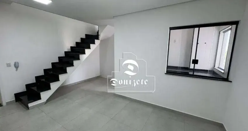 Cobertura com 3 dormitórios à venda, 140 m² por R$ 825.000,00 - Santa Maria - Santo André/SP